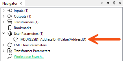Creating a user parameter for each attribute